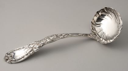 Tiffany Sterling Silver Indian Chrysanthemum Soup Ladle
